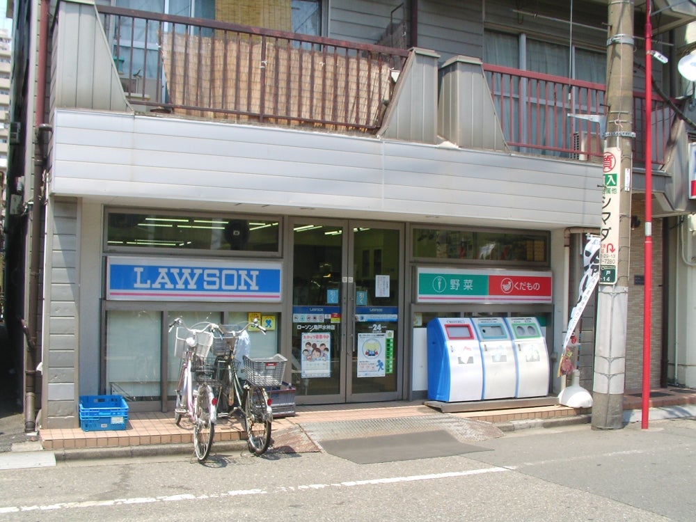 コンビニ　ローソン亀戸水神店（コンビニ）まで158m