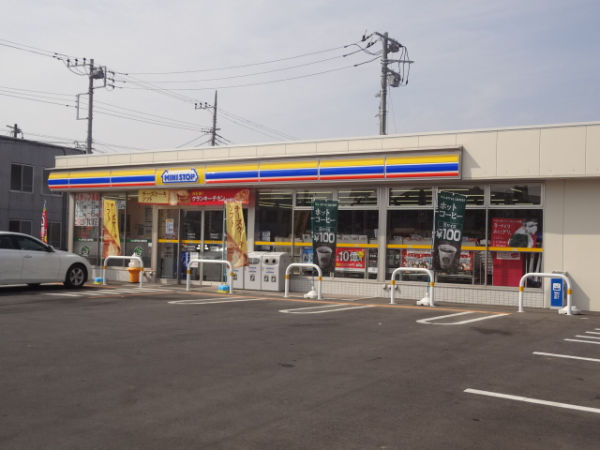 コンビニ　ミニストップ水戸緑岡店（コンビニ）まで218m