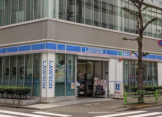 コンビニ　ローソン 日本橋蛎殻町一丁目店（コンビニ）まで463m