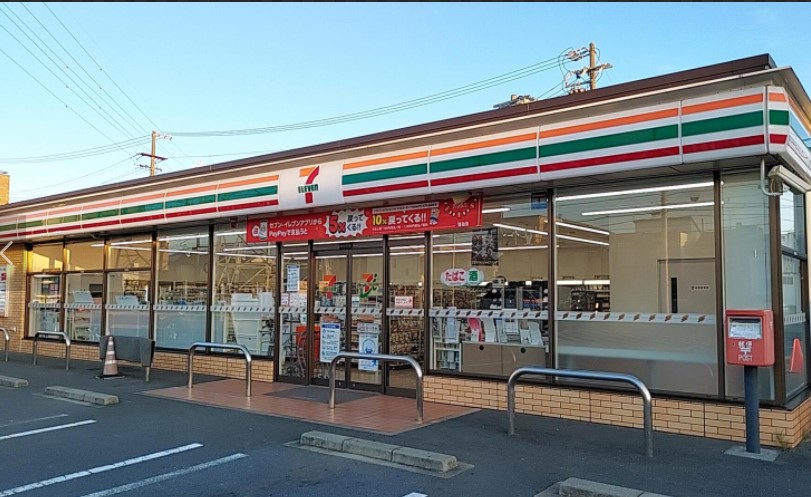コンビニ　セブンイレブン 名古屋荒子4丁目店（コンビニ）まで385m