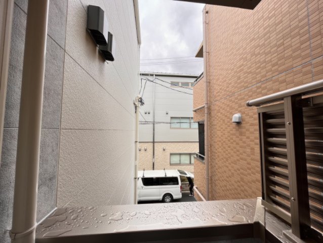 眺望　バルコニーからの景色です