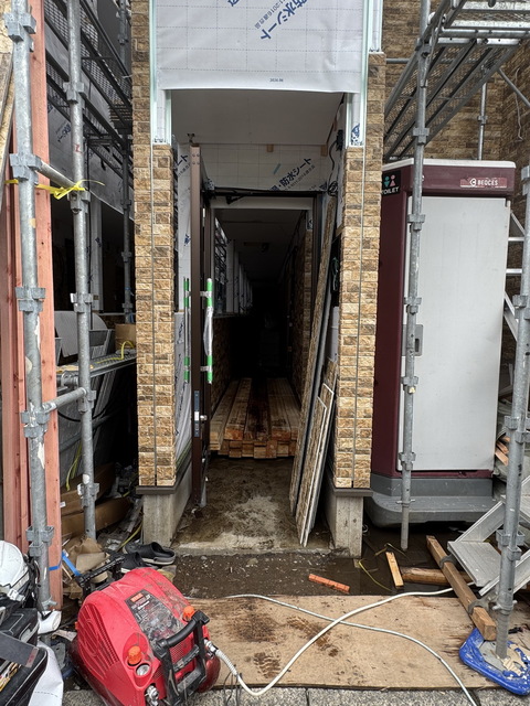 エントランス　～頑張って建築中～