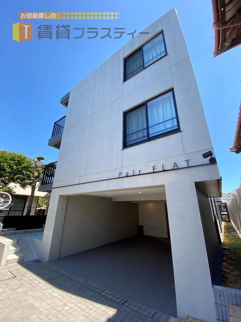 建物外観　閑静な住宅街に佇む、ペット可ＲＣ造マンション。