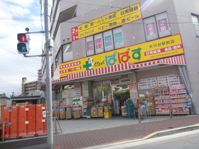 ドラックストア　どらっぐぱぱす氷川台駅前店（ドラッグストア）まで769m