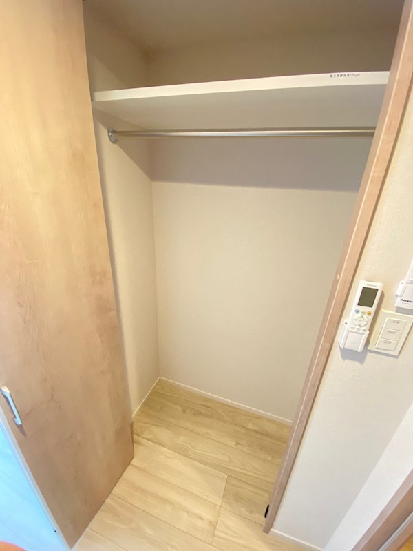 収納　（参考写真）同じ間取の別のお部屋です