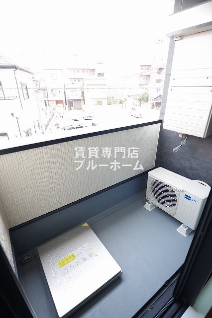 バルコニー　広いバルコニーです！