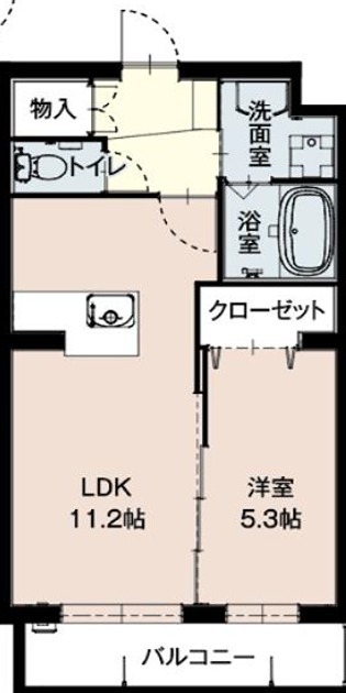 クレール半田山の間取り写真