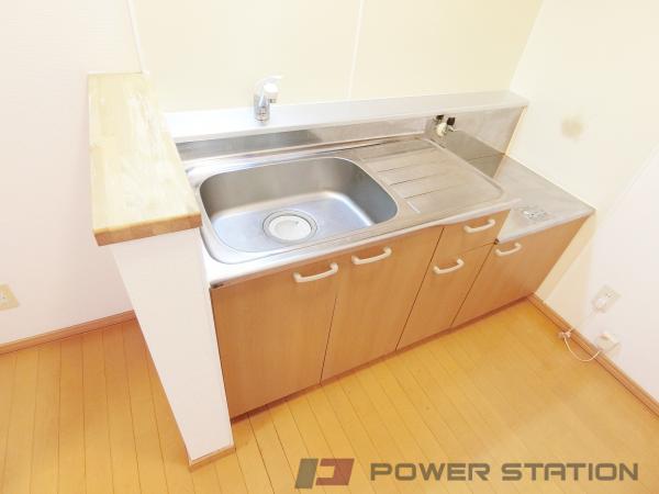 建彩家パークのキッチン写真