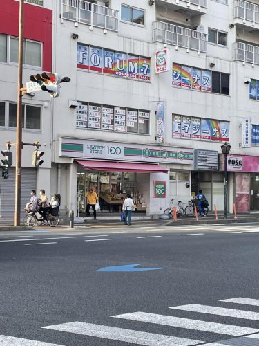 コンビニ　ローソンストア100 LS稲毛駅前店（コンビニ）まで314m
