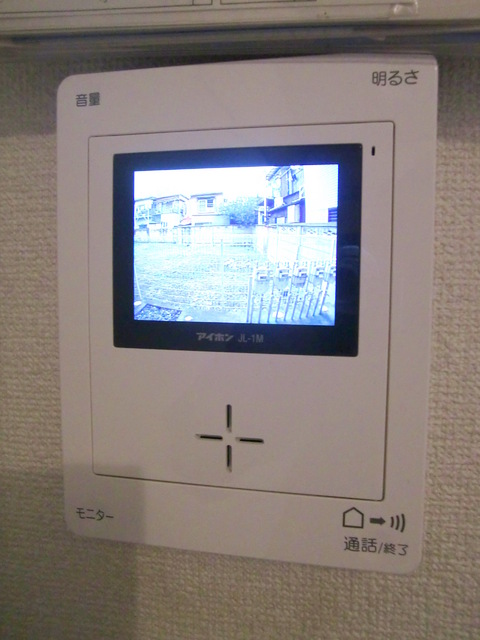 セキュリティ　★来訪者がわかるＴＶモニタ付インターホン★