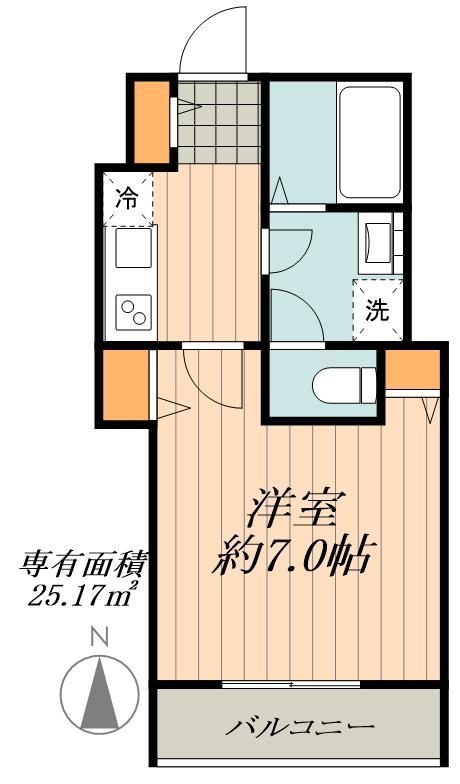 ヘーベルメゾン亀戸の間取り写真