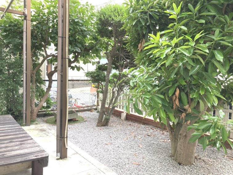 バルコニー　庭※前回募集時撮影