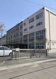 中学校　静岡市立清水第六中学校（中学校）まで1014m