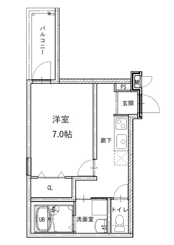 フジパレス加賀屋I番館の間取り写真