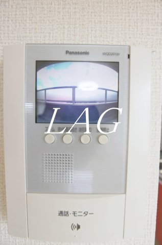 セキュリティ　モニター付きインターフォンです。