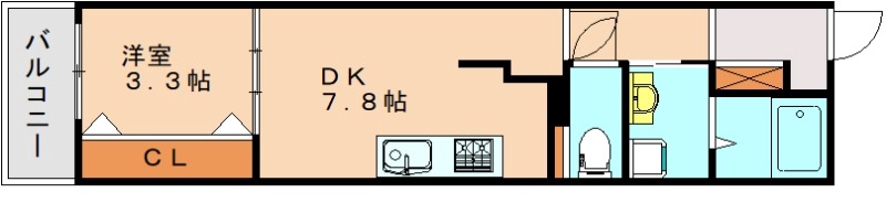 エミネンス香椎駅前の間取り写真
