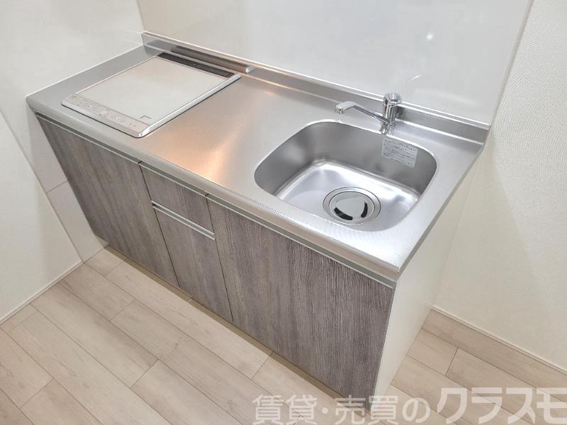 キッチン　２口ＩＨシステムキッチン♪