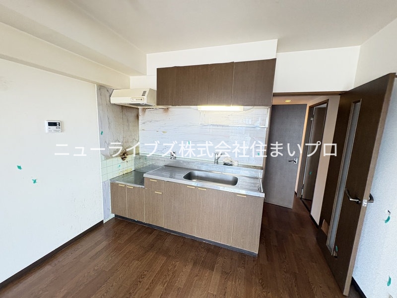 京阪本線 寝屋川市駅 徒歩4分 7階建 築28年のキッチン写真