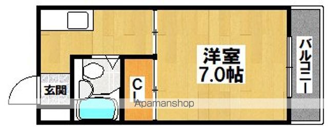 地下鉄御堂筋線 あびこ駅 徒歩10分 5階建 築39年の間取り写真