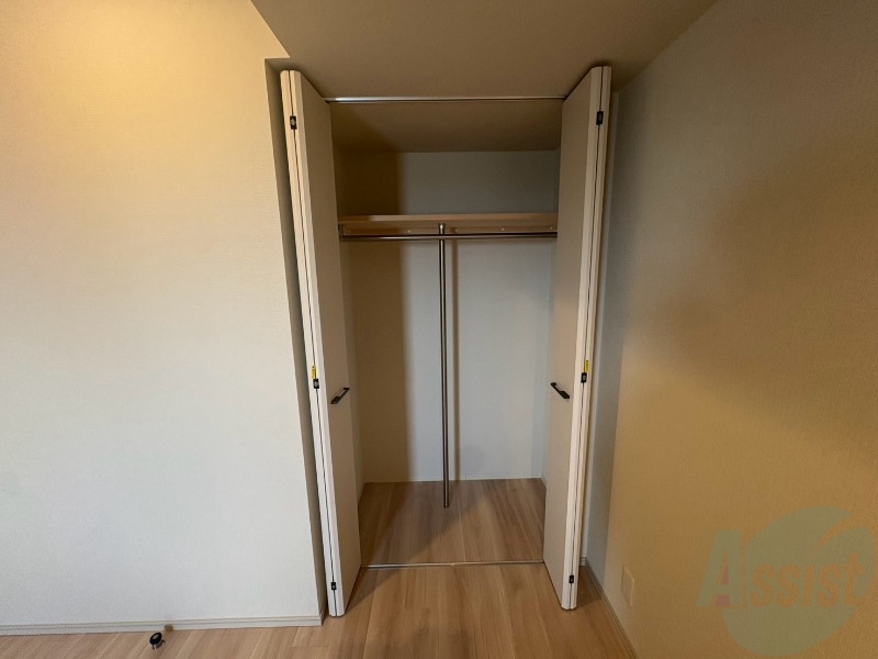 収納　収納もバッチリあるのでお部屋が片付きますよ！