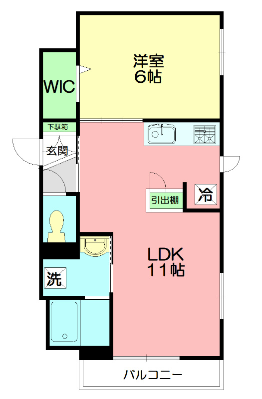 Crane Hills 矢部の間取り写真