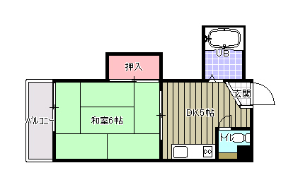 ニュー白菊ビルの間取り