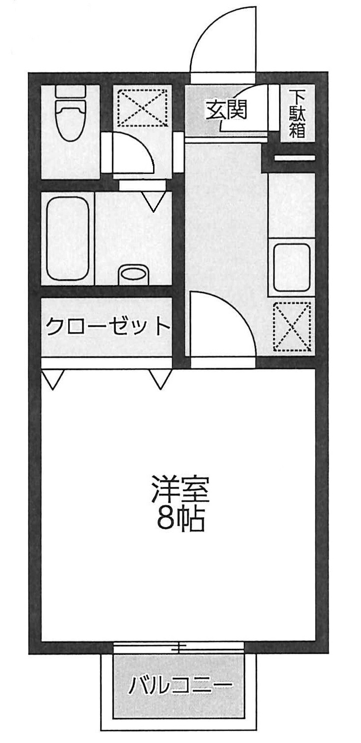 サンライト富士A57の間取り