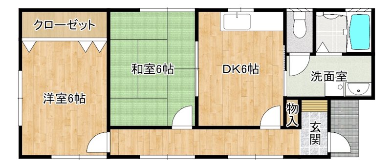 リゼ行永の間取り