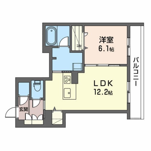 シティプラザ長者の間取り