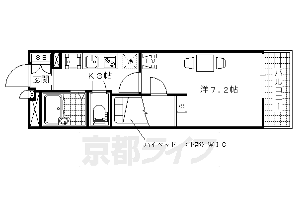 【レオパレス今屋敷の間取り】