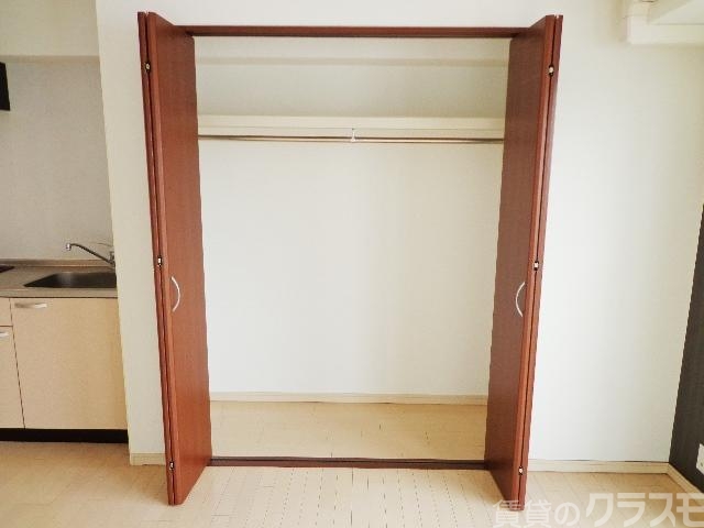 収納　クローゼットのサイズもいい感じ♪