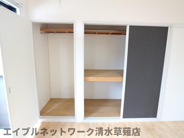収納　収納のためのスペースです