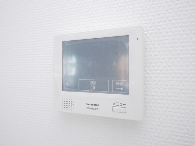 セキュリティ　防犯面に配慮したＴＶモニターホン付きです！