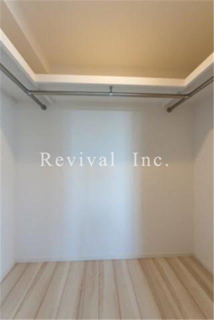 収納　奥行豊富な収納がございます