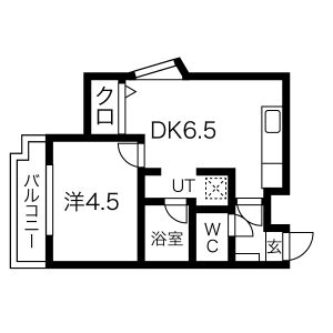 杉本ビルの間取り