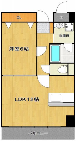 サークル10ビルの間取り