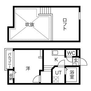 Creo堀田壱番館の間取り