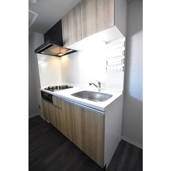 キッチン　システムキッチンは料理も掃除もしやすいです♪