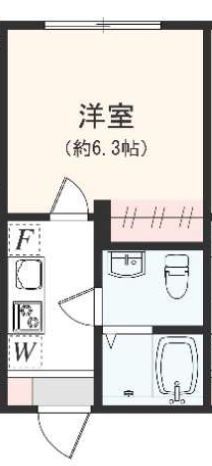 神奈川県川崎市麻生区高石４（アパート）の賃貸物件の間取り
