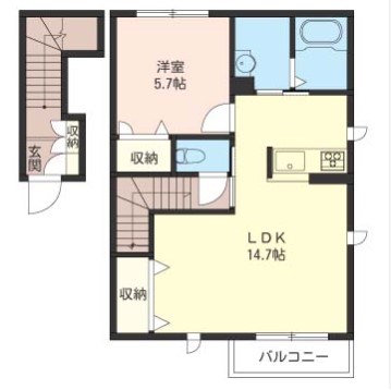 アスカラール蘇我の間取り