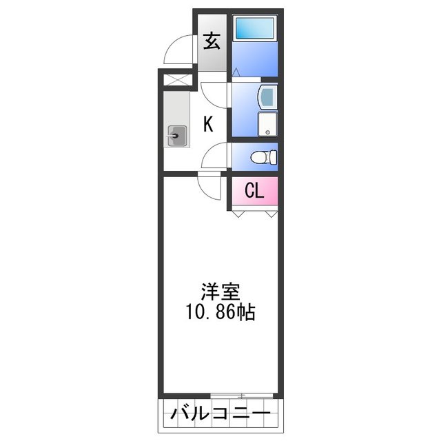 パイナップル荘の間取り