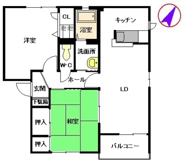 アヴェリア月出の間取り