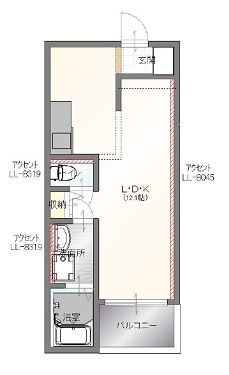 SUN　VIVACE塩冶の間取り