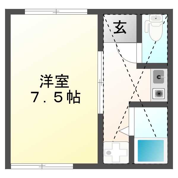 コスモスIIの間取り