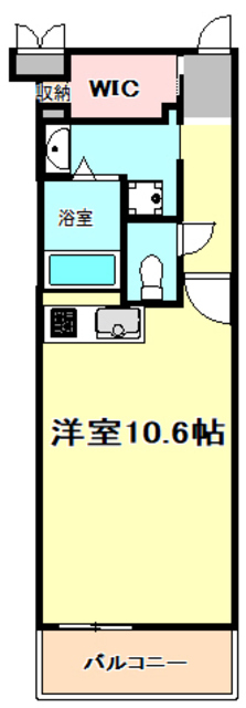 エスタジオ塚口の間取り