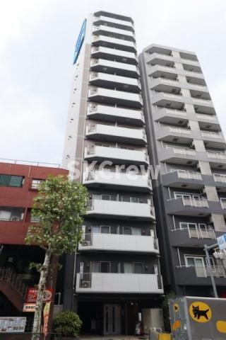 新宿区西早稲田のマンションの建物外観