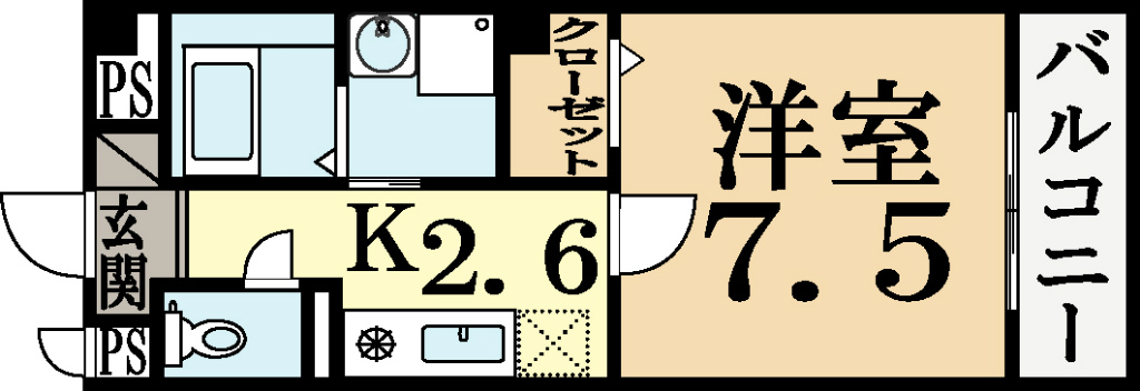 メゾンNICOの間取り