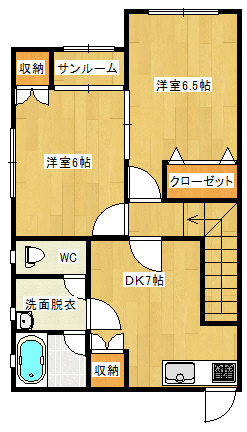 TKエスアールAの間取り