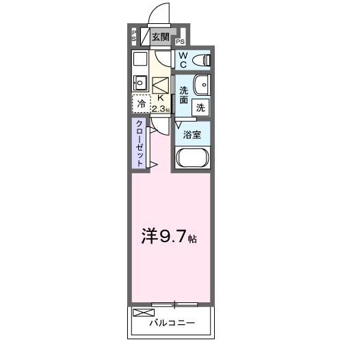 仮称；滝台２丁目アパートの間取り