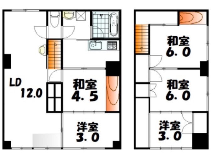 ユヤパレスの間取り